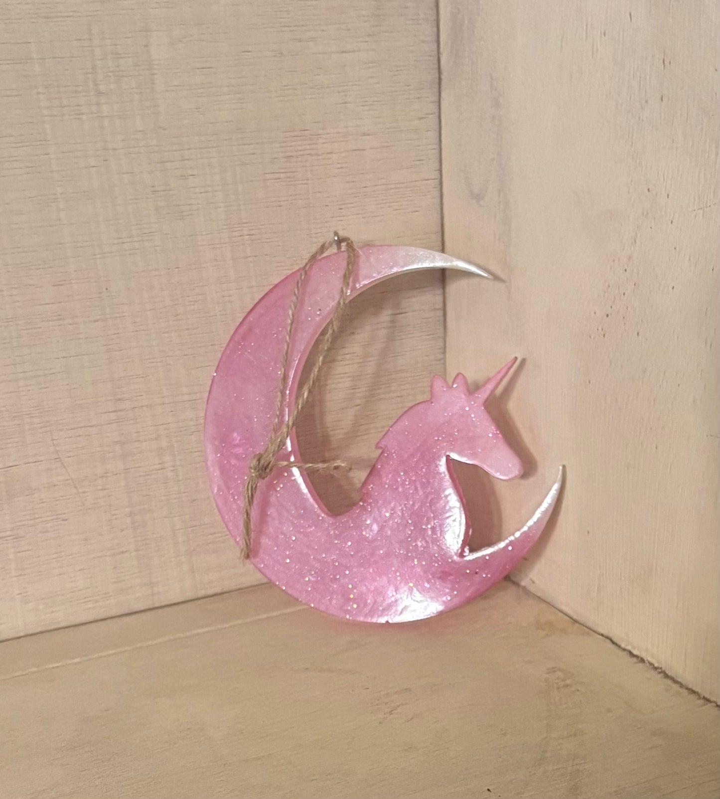Pink unicorn moon