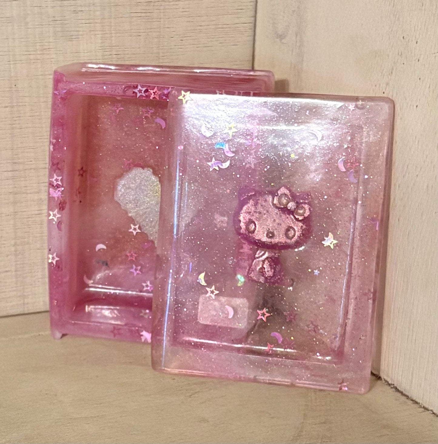 Pink book box